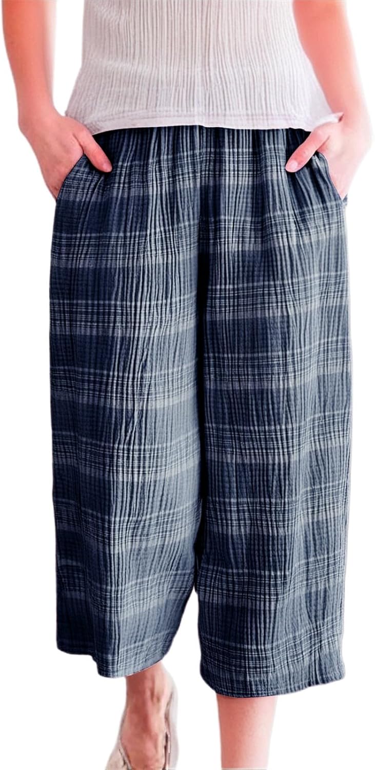 Sfascumop Womens Casual Trousers