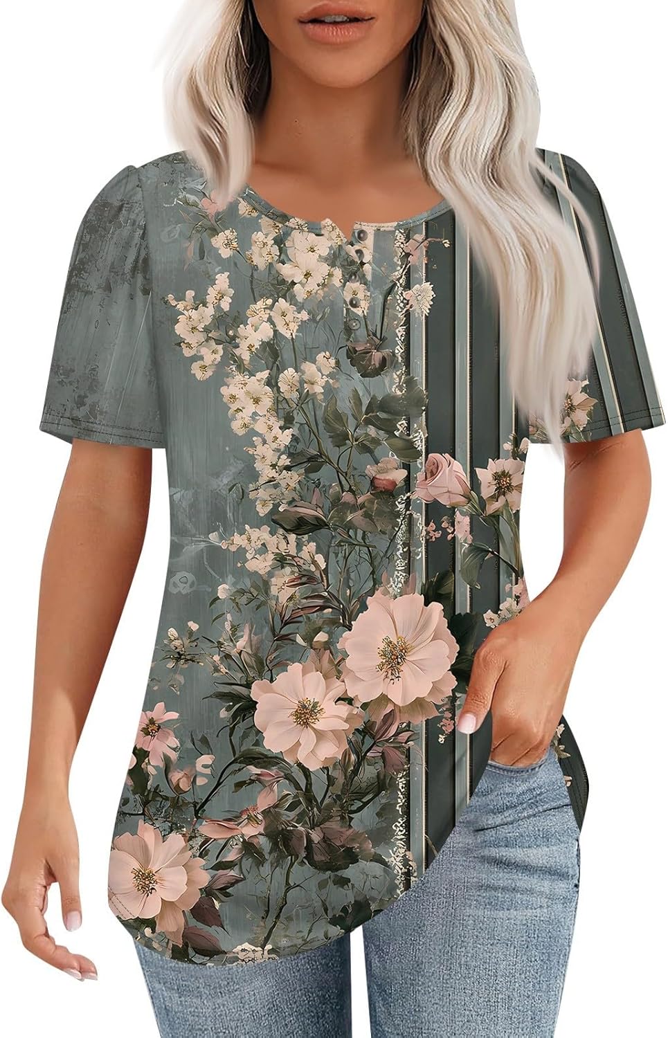 Trendy Airoft Print Crop Top - Perfect Summer Fit