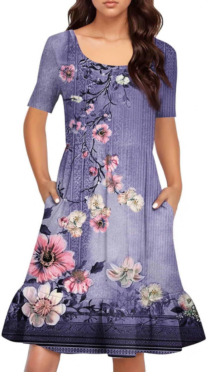 Elegant Summer Floral Dress