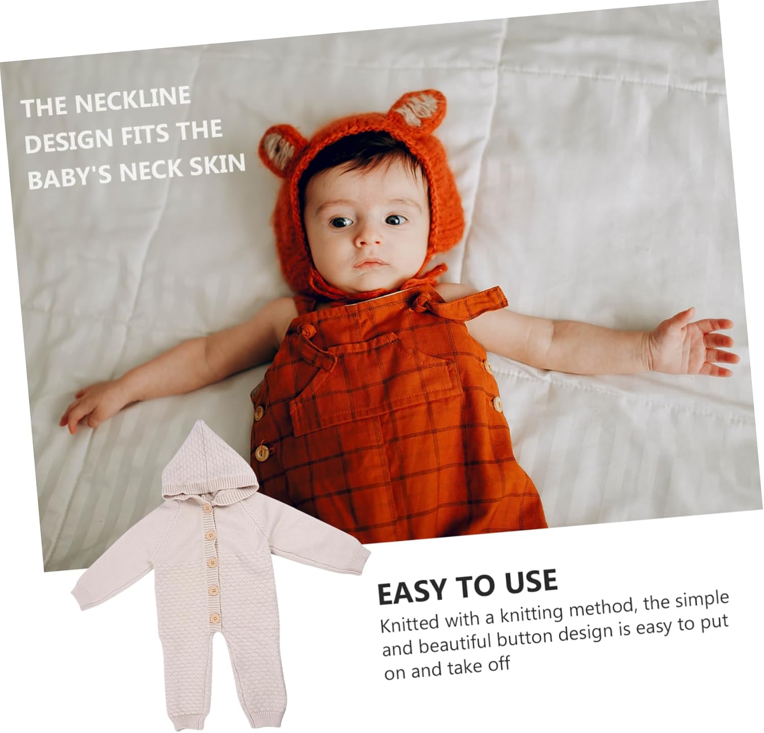 Baby Warm Sleeves Newborn to Toddler Crawling Suit