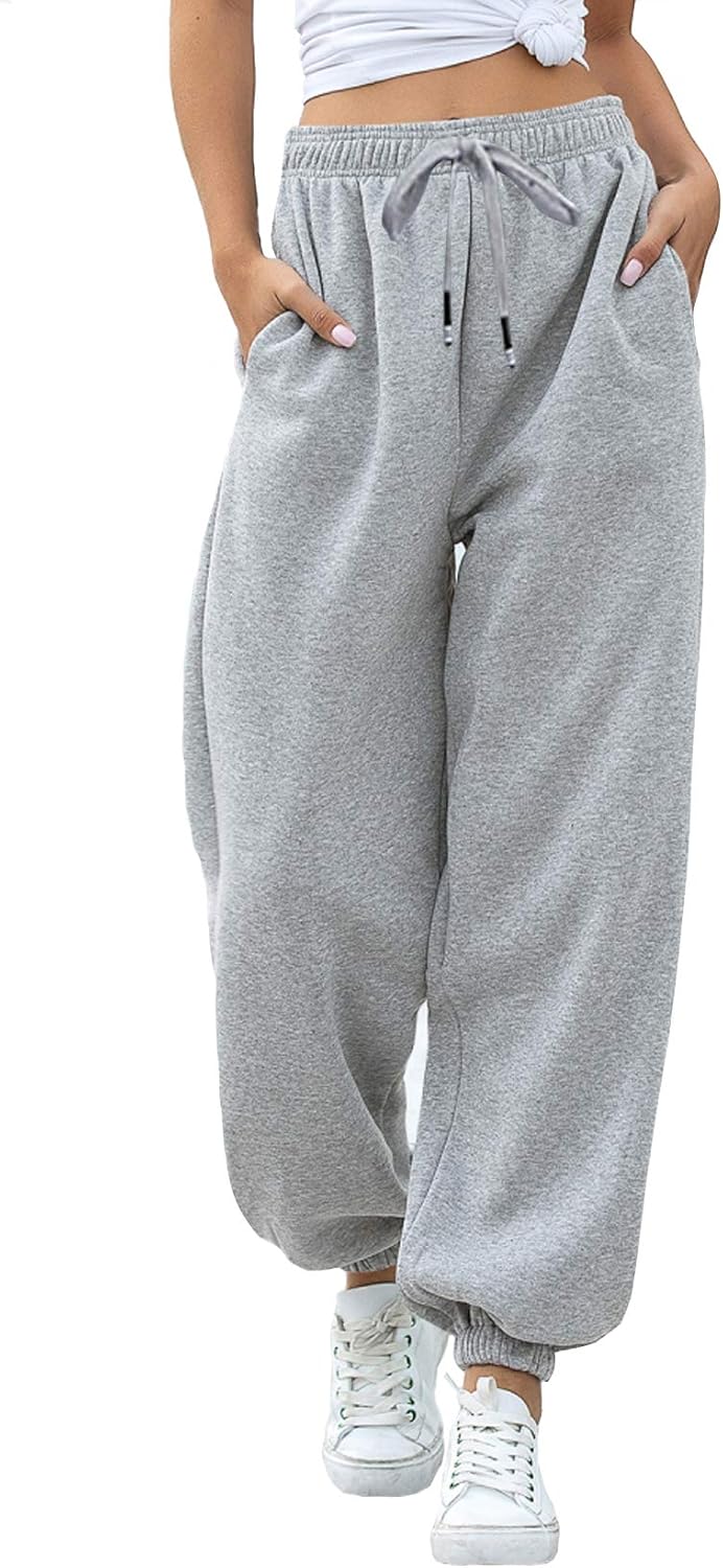 Kyerivs Womens Cinch Bottom Sweatpants