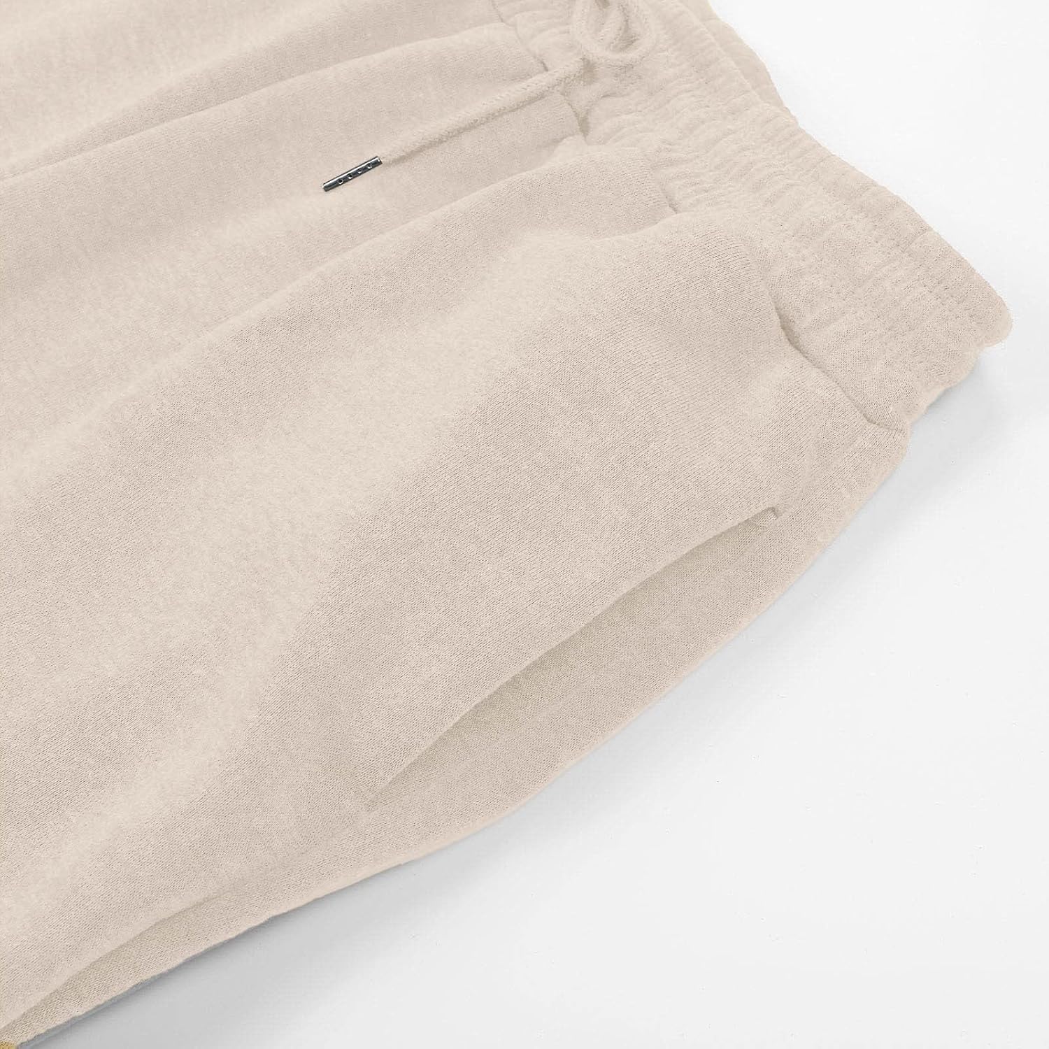 High Waist Comfortable Grey Sweatpants for Teen Girls