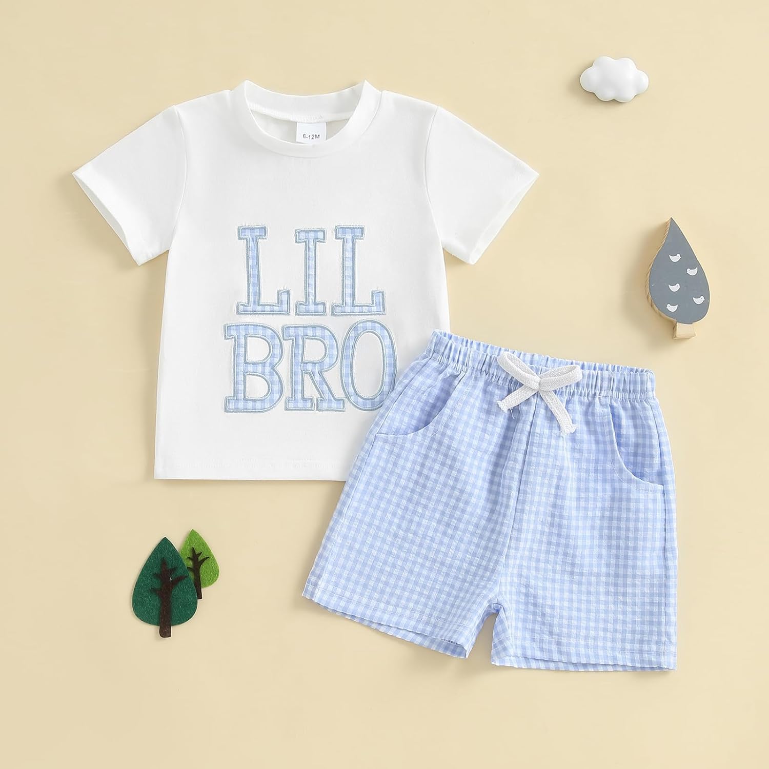Big Little Brother Matching Outfit for 12-18 Months 2T-4T Kids