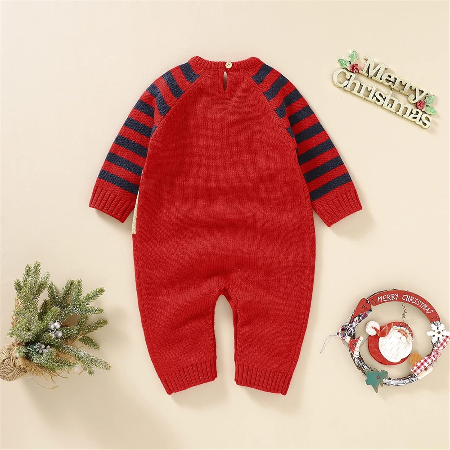 Newborn Christmas Romper Set for Boys and Girls