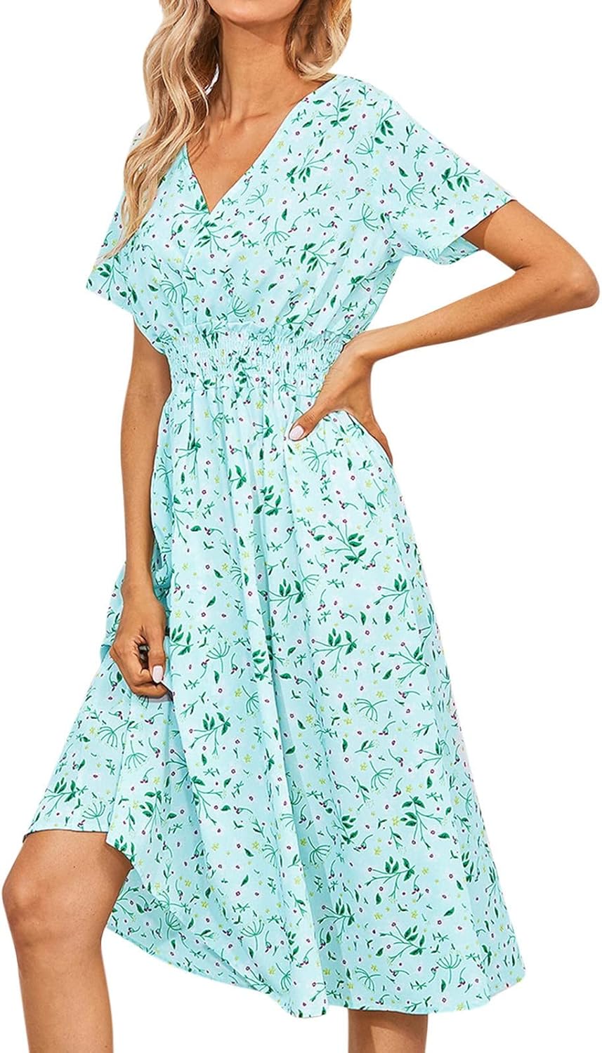 Trendy Bohemian Casual Summer Dress