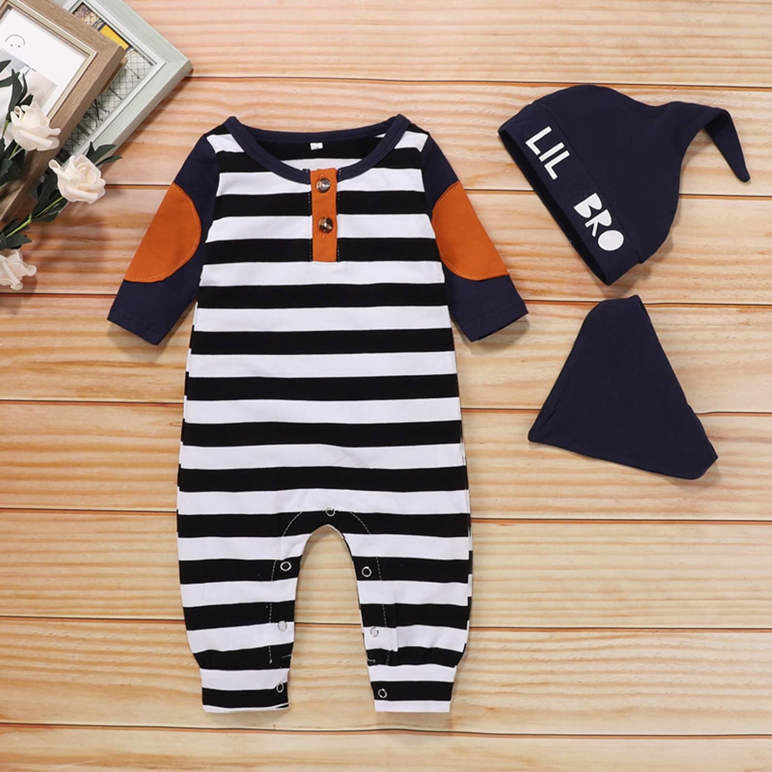 Stylish Baby Romper Set for Boys