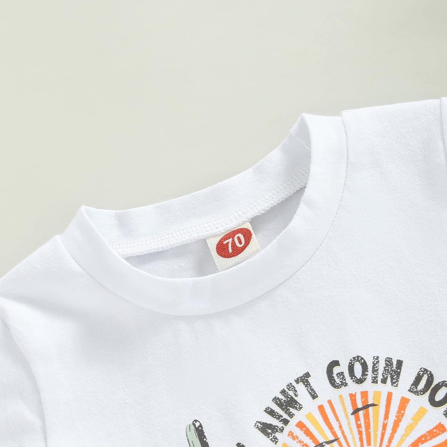 Dinosaur Letter Print Kids Toddler Set