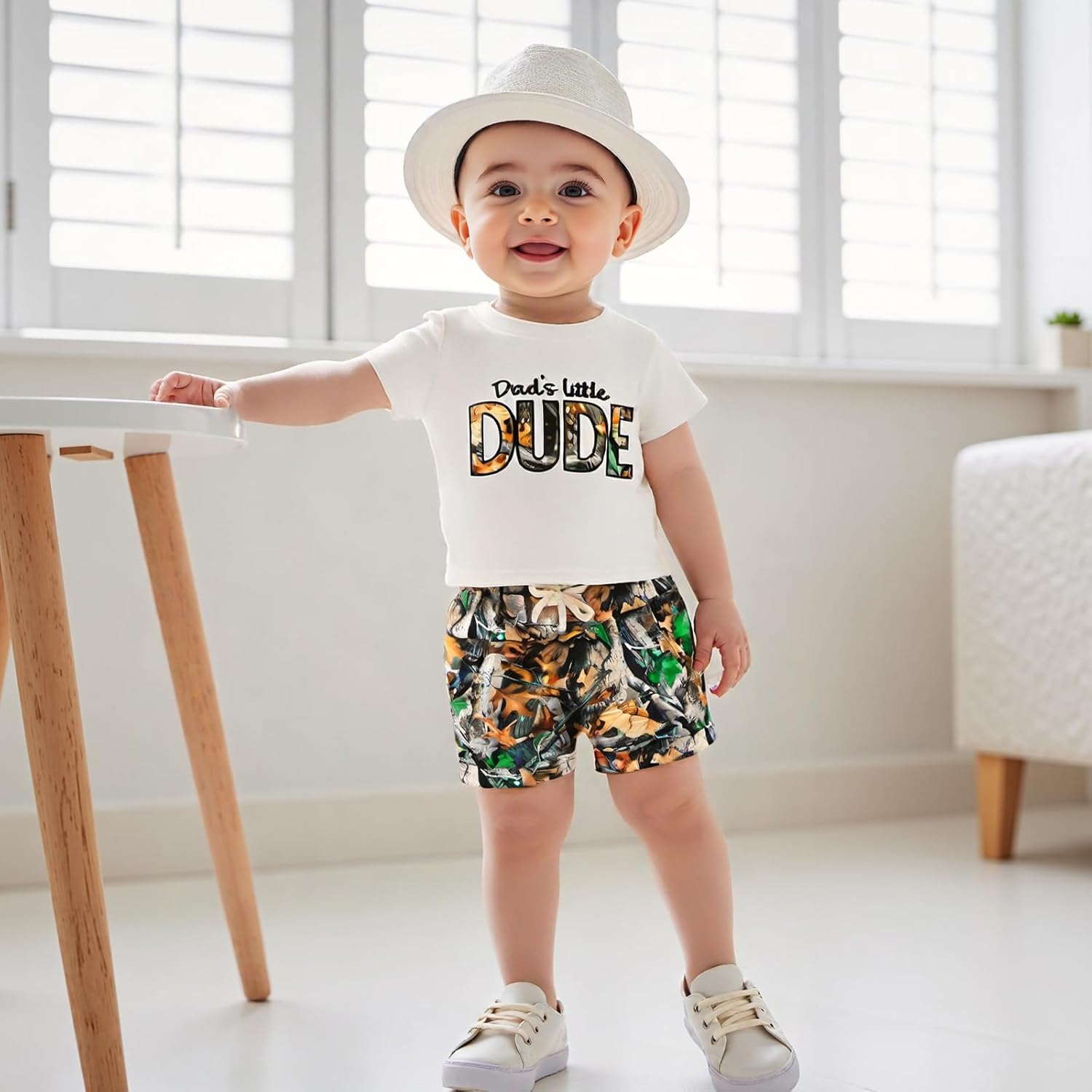 Sturdy Camo Set for Little hunters Gaono Toddler Baby Outfit