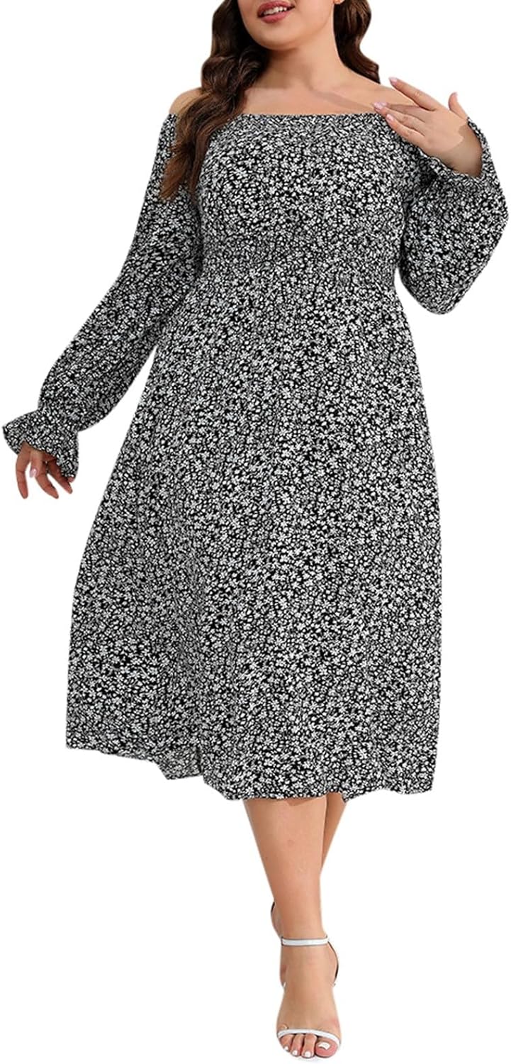 Floral Maxi Dress Perfect for Beach Vacation or Casual