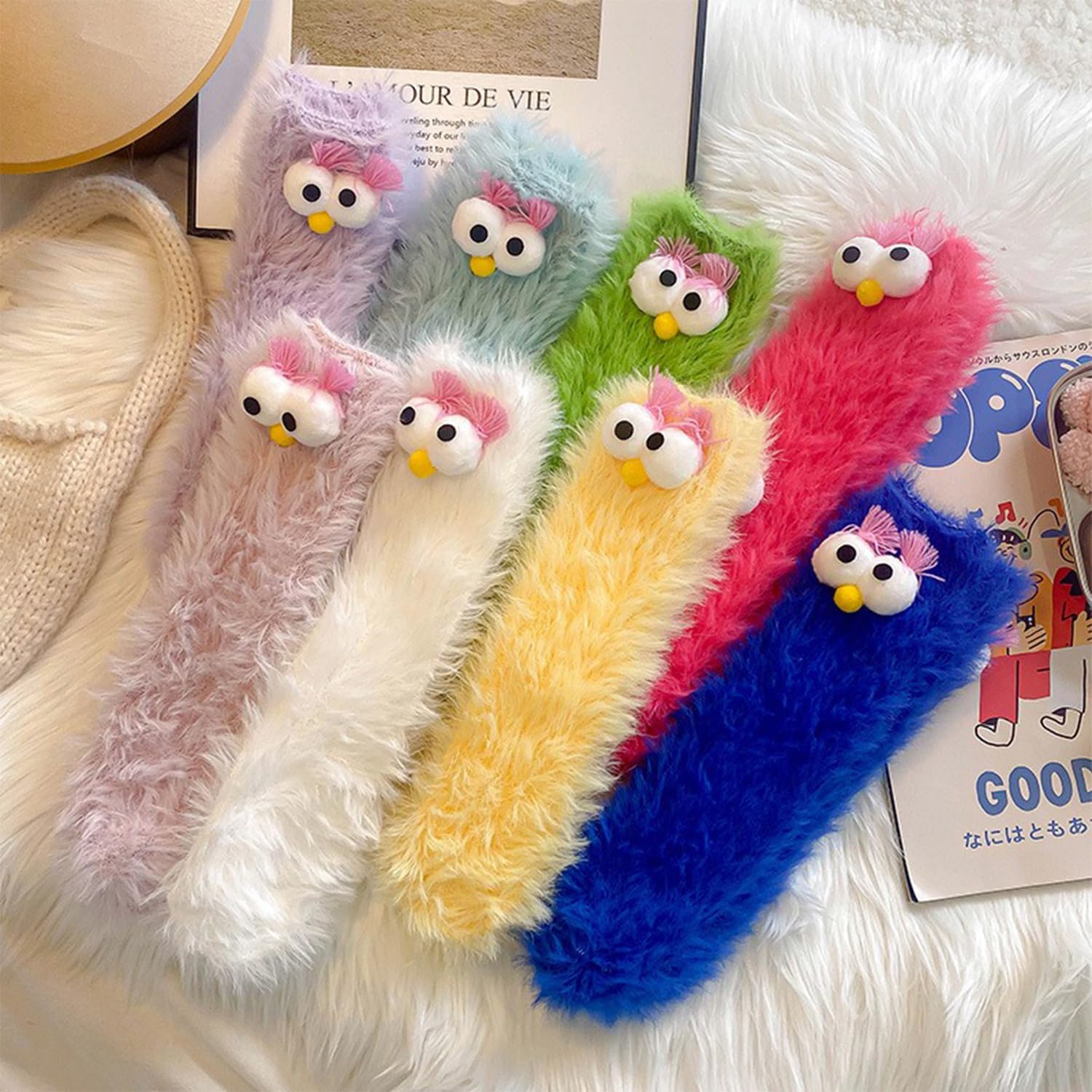Crazy Funny Silly Fuzzy Socks