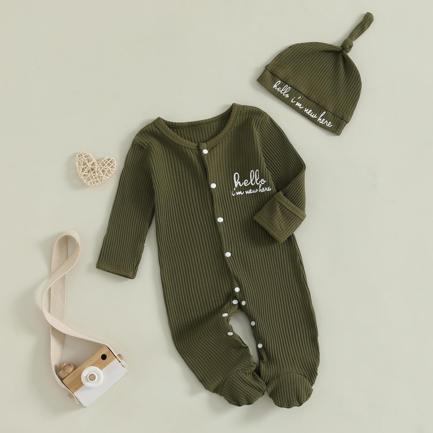 MERSARIPHY Newborn Romper Coming Home from Hospital