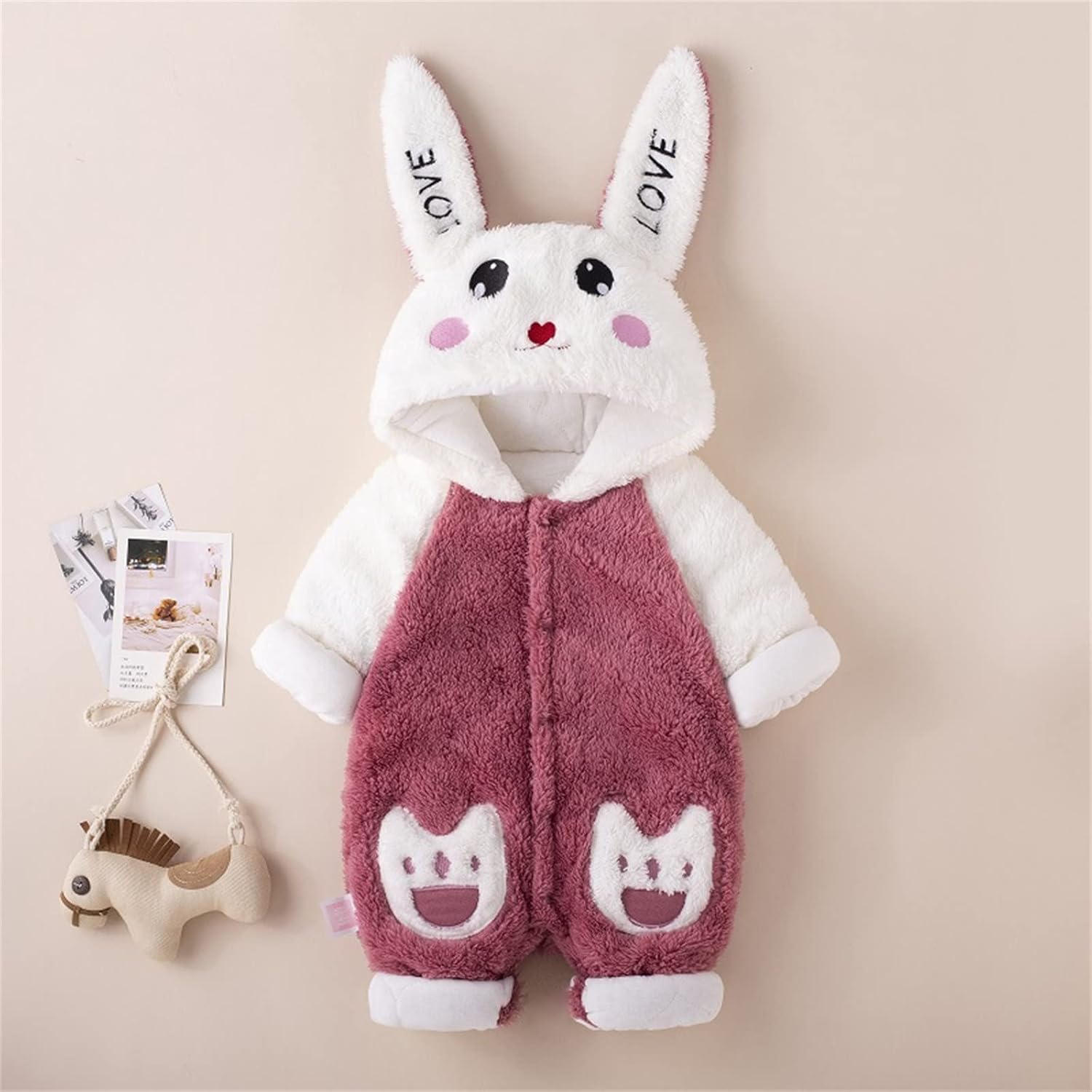 Rabbit Ears Romper for Babies - WARM COMFY and STylish for Baby