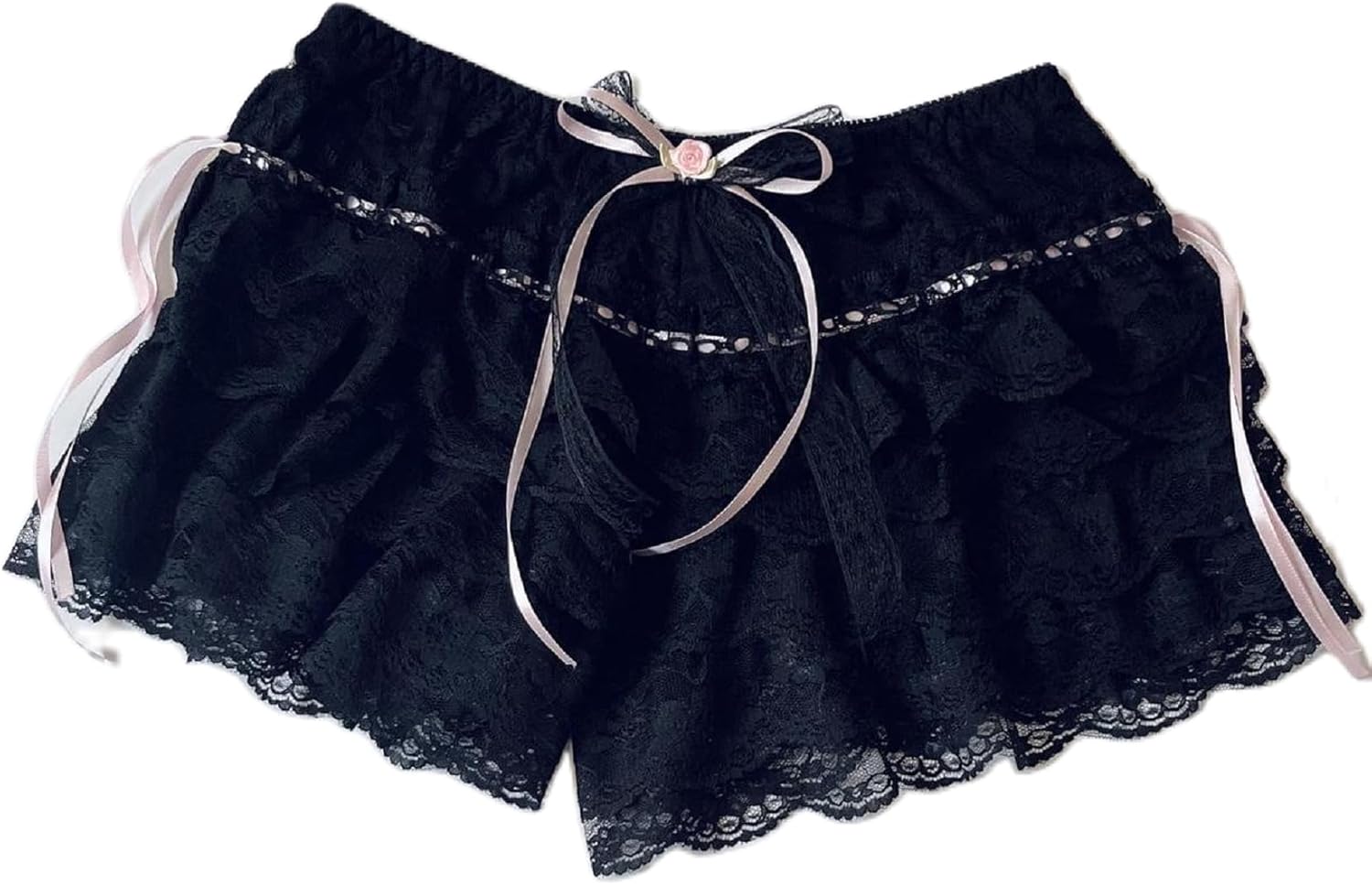 KMBANGI Womens Lolita Ruffle Bloomers