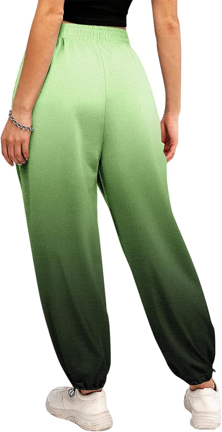 SDBRLD Womens Sporty Gym Adventure Joggers for Teen Girls