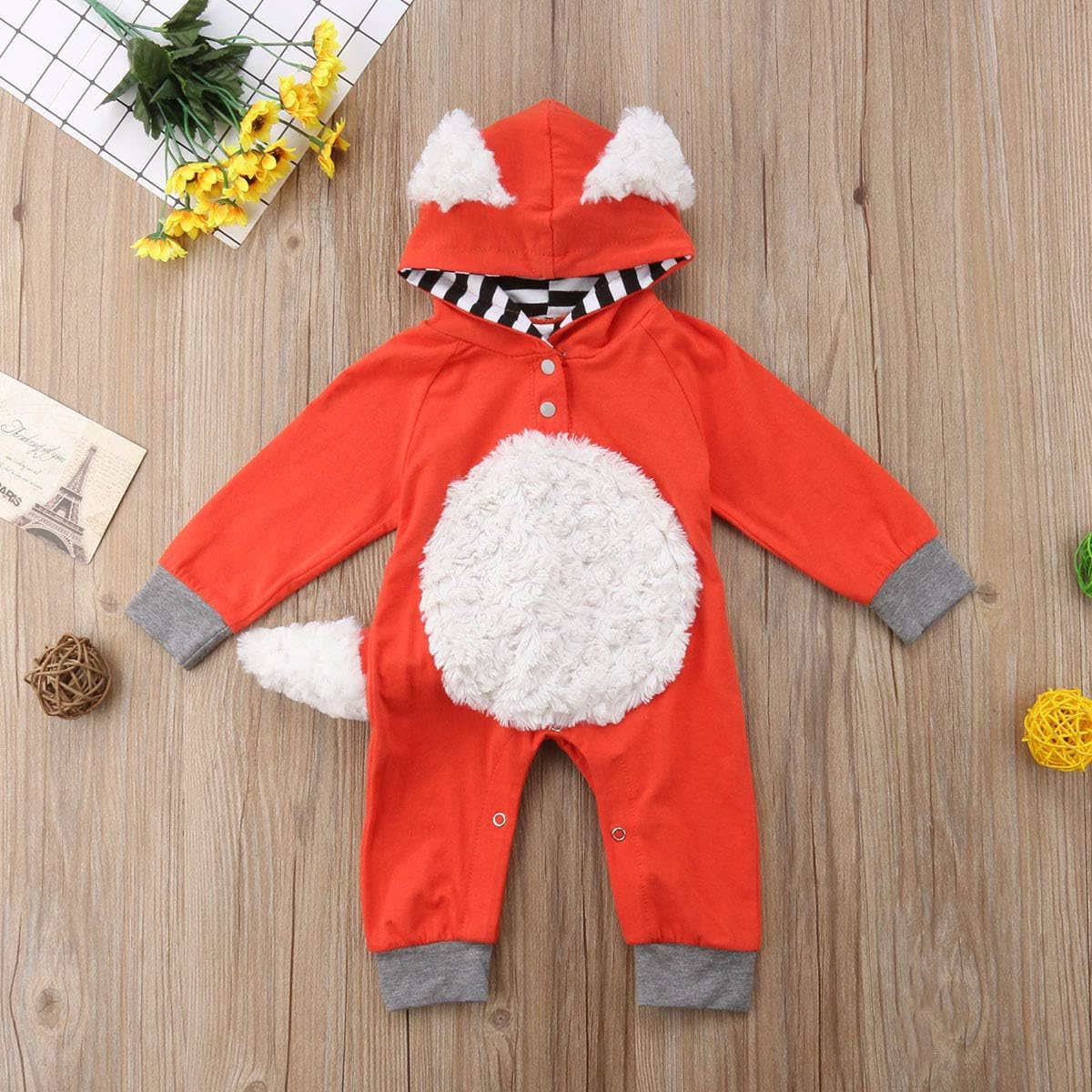 Noubeau Halloween Fox Romper