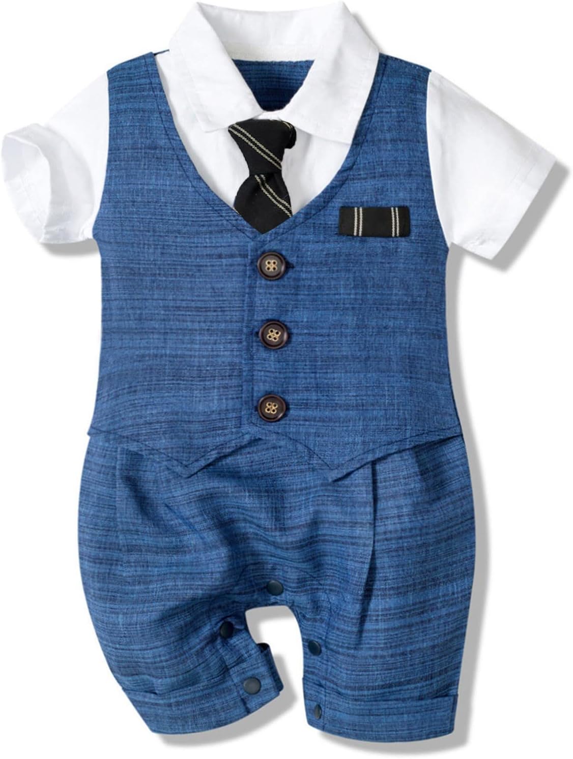 Gentleman Baby Romper Set for Kids