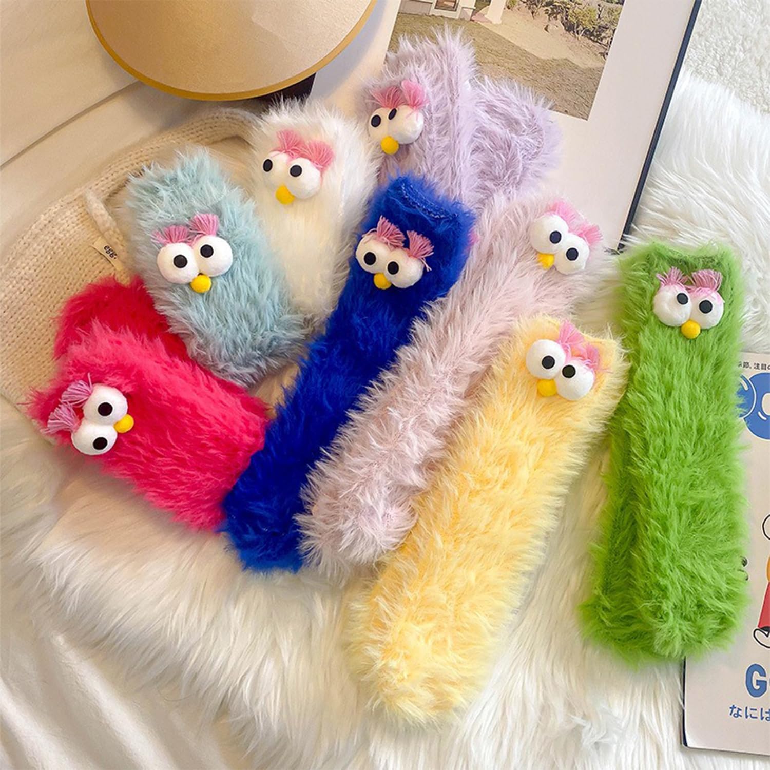 Crazy Funny Silly Fuzzy Socks