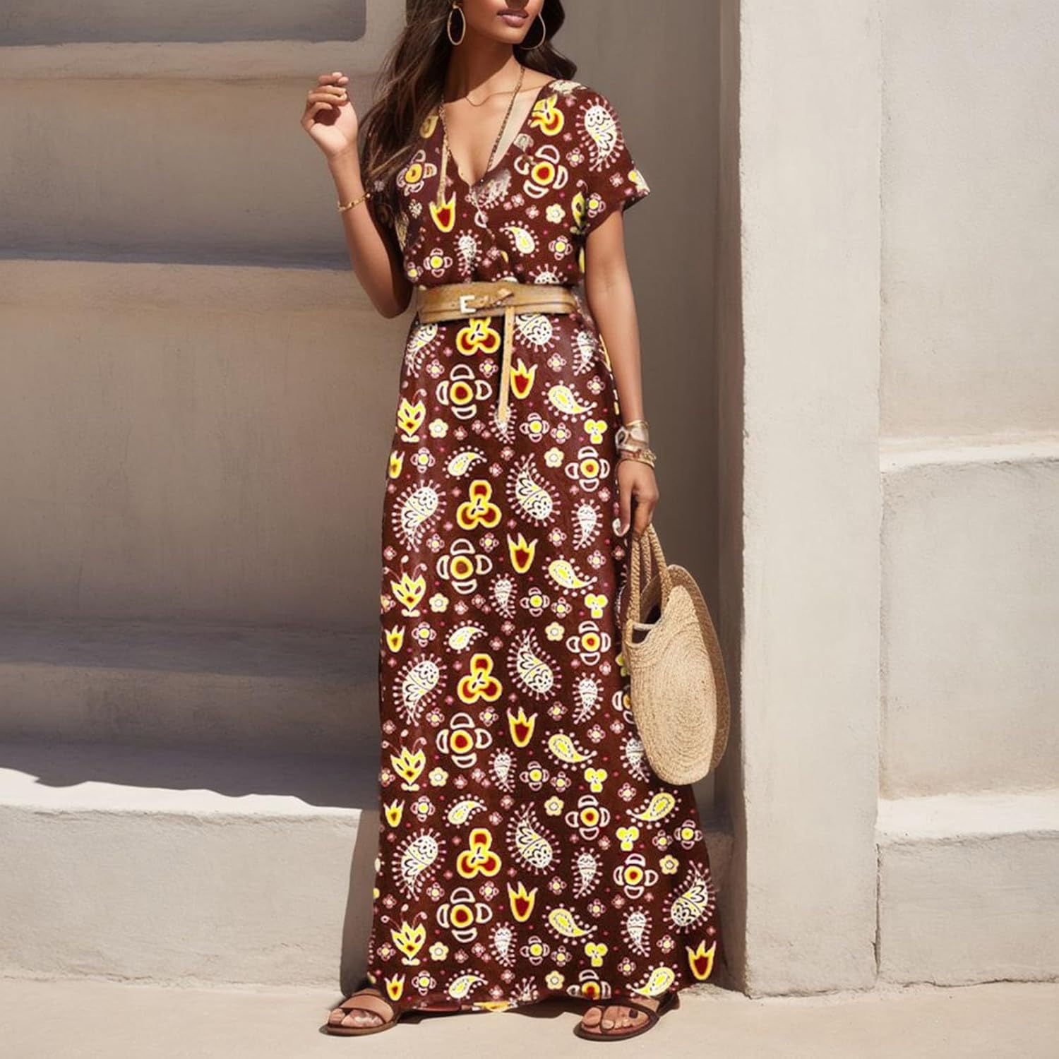 Casual Beach Dresses 2025 Boho Women