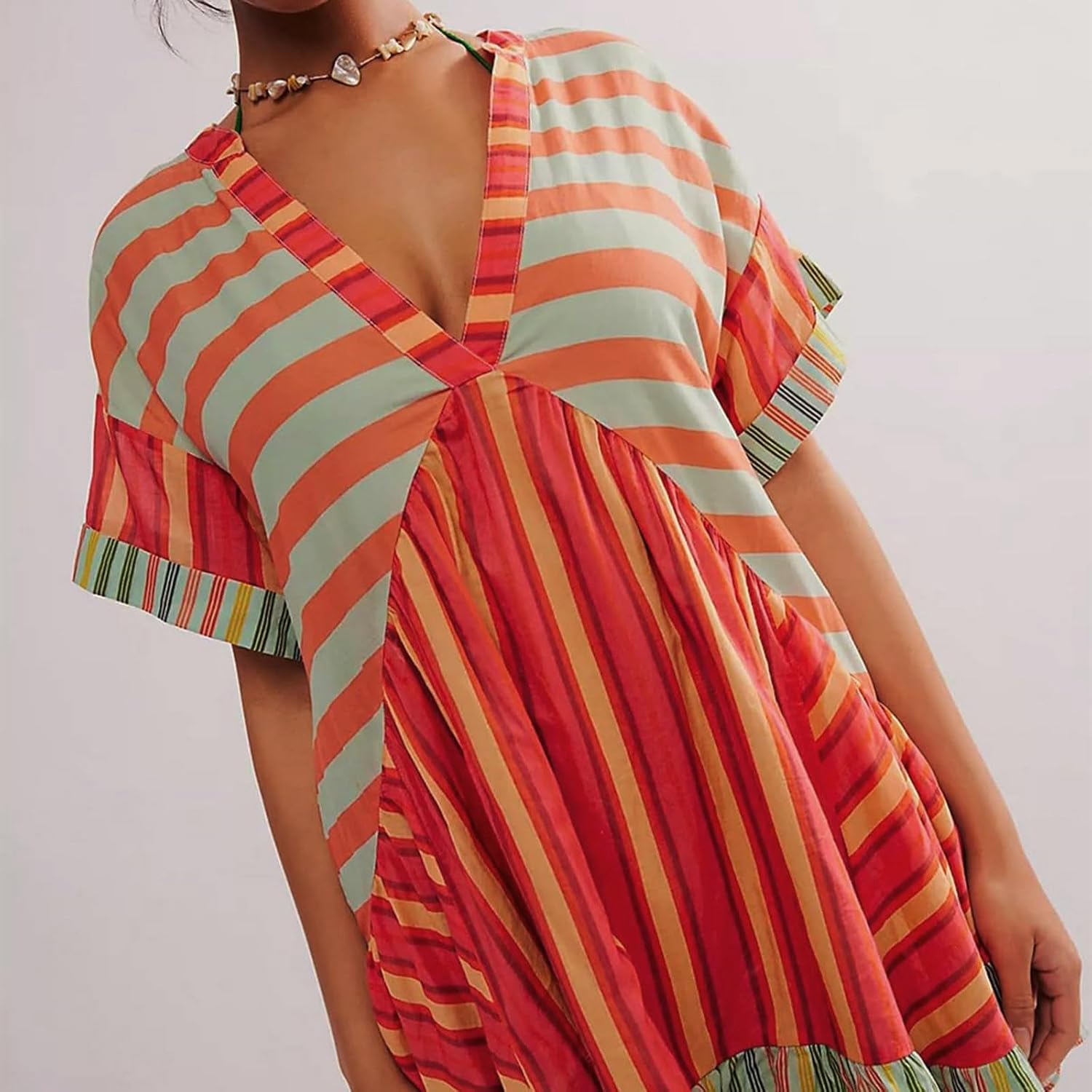 Bustling Boho Summer Dress