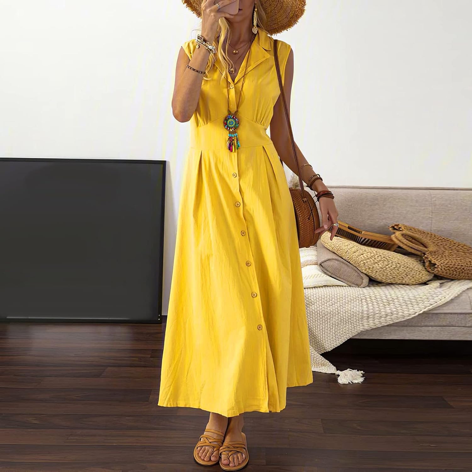 Trendy Boho-Desserts for Women 2025 Summer Vacation Casual Beach Outfits