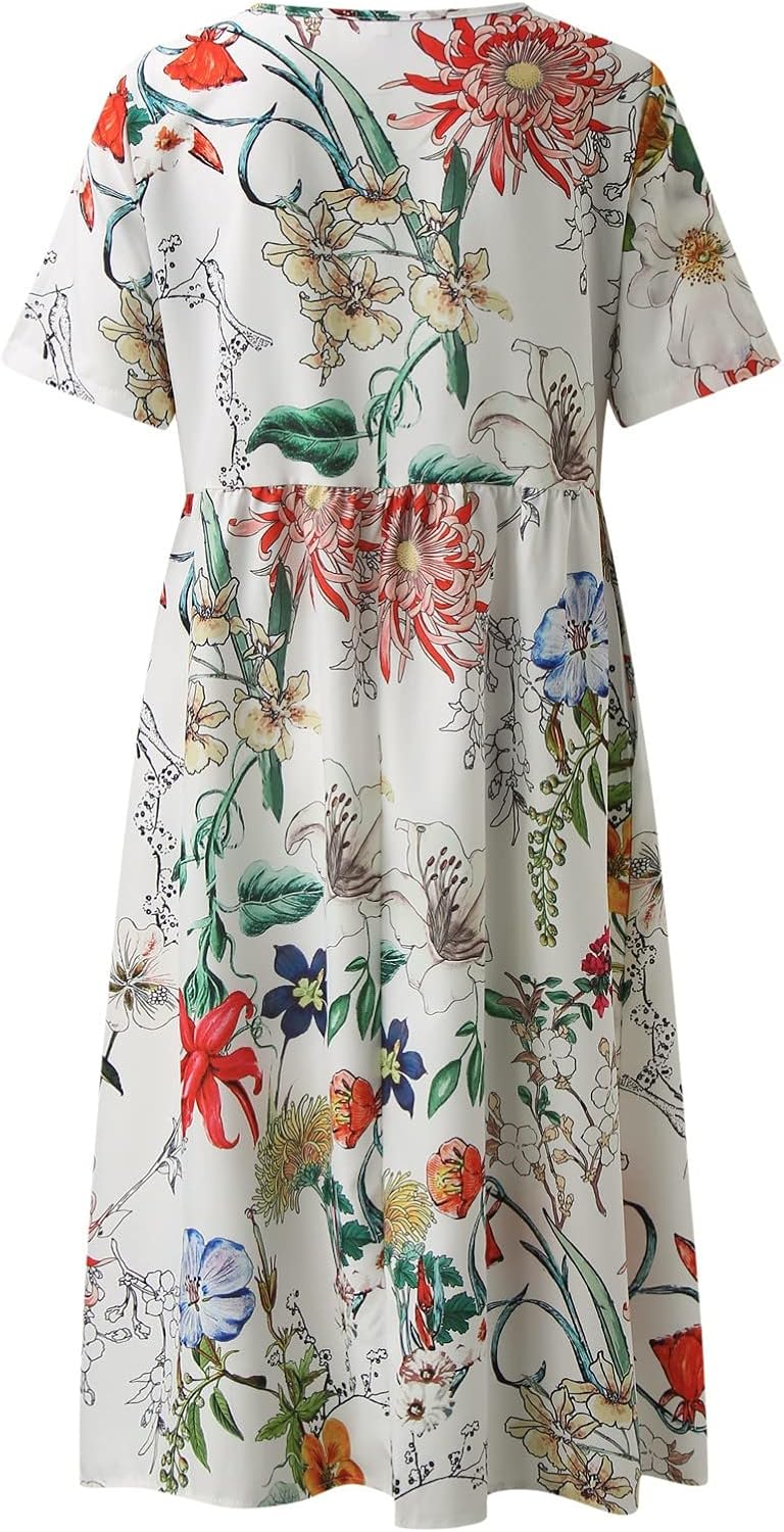 Chic Boho 2025 Variant Dresses Stylish Casual Summer Fit-for-Everybody