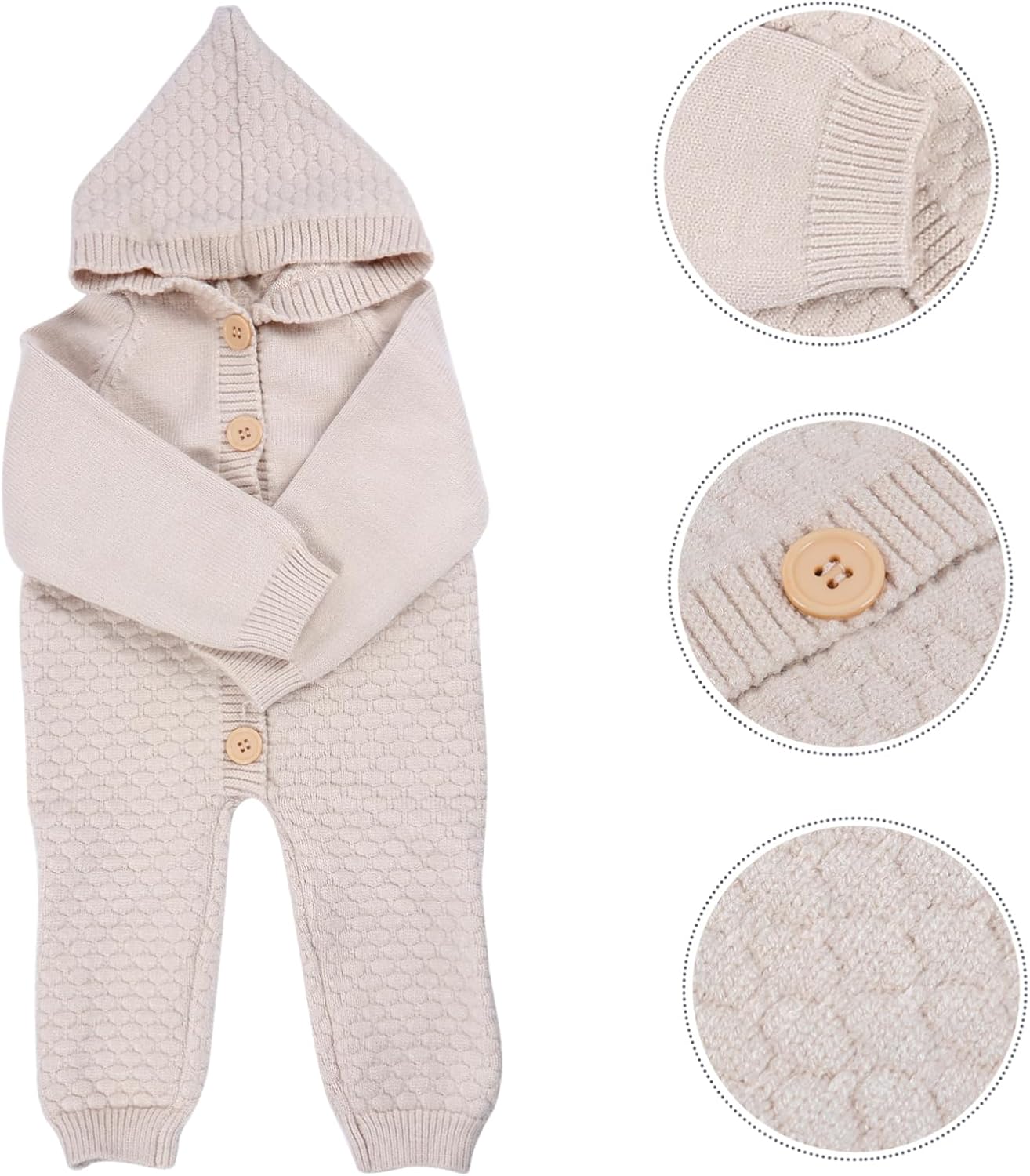 Baby Warm Sleeves Newborn to Toddler Crawling Suit