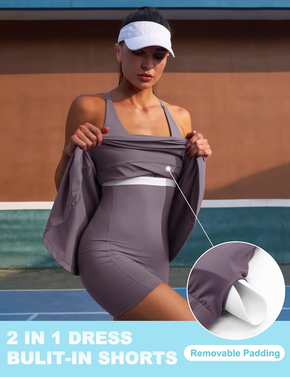 Confidence and Style in One - IUGA Womens Golf Workout Dress