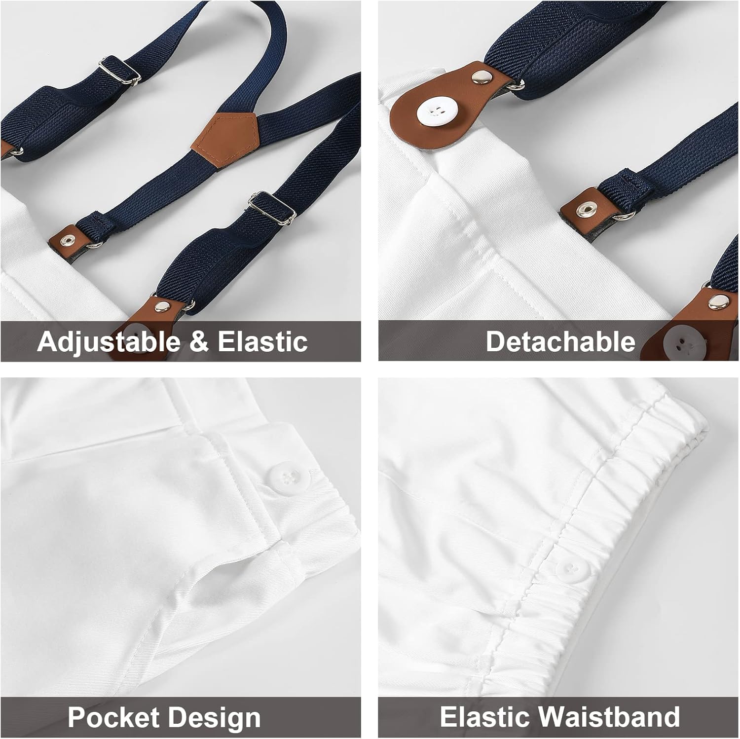 AJ Design Baby Boys Gentleman Suit 2Pcs