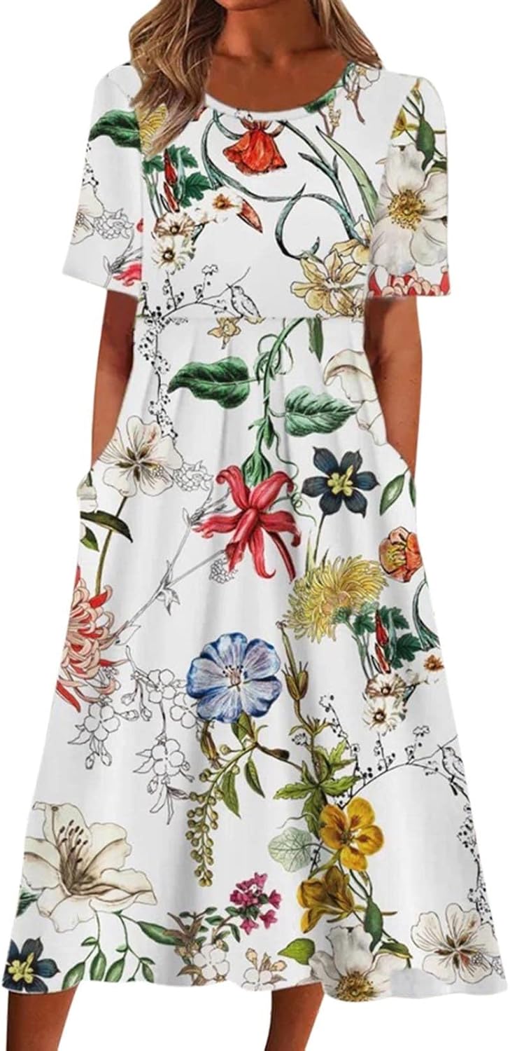 Chic Boho 2025 Variant Dresses Stylish Casual Summer Fit-for-Everybody