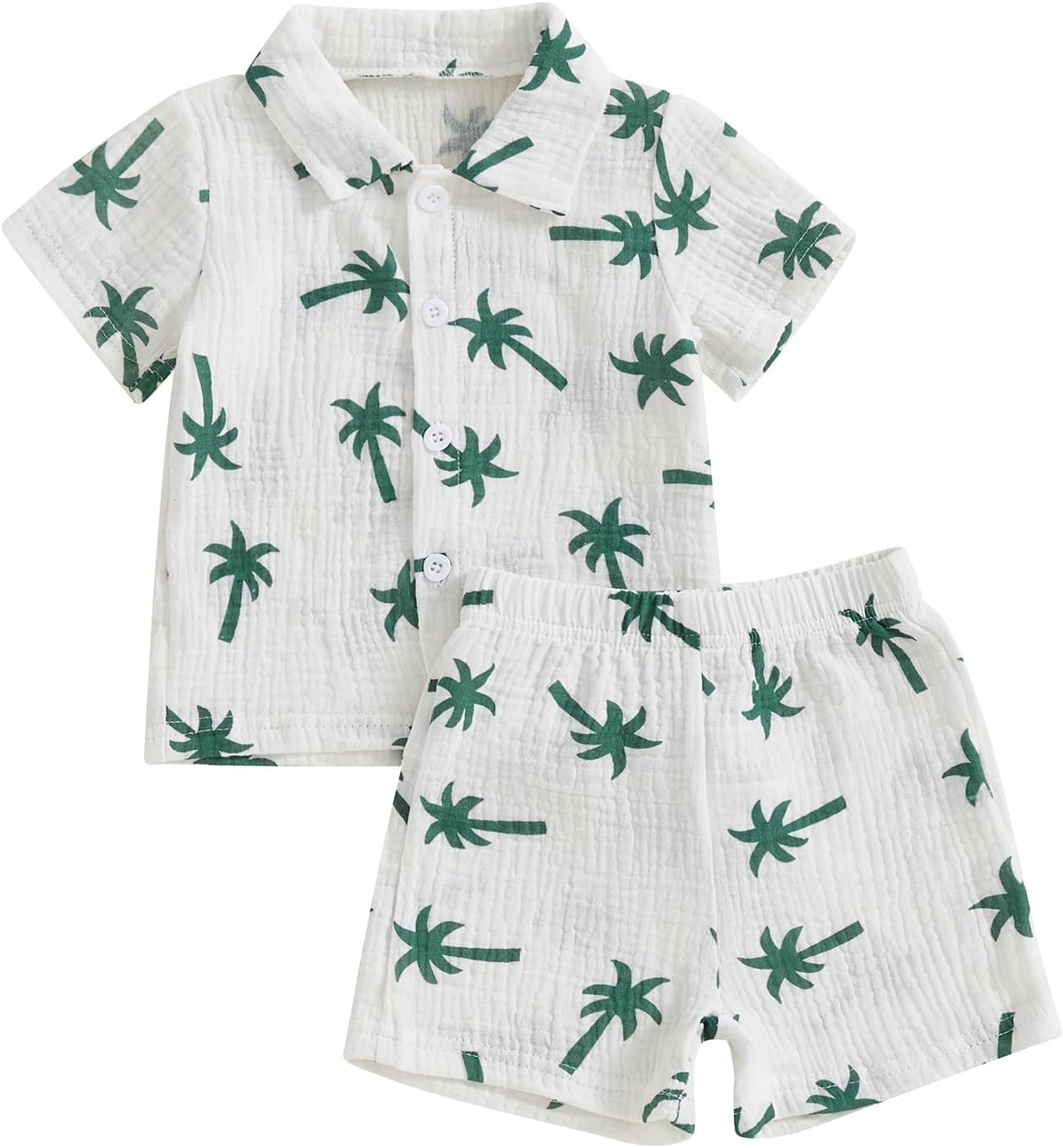Gaono Toddler Boys Summer Cotton Linen