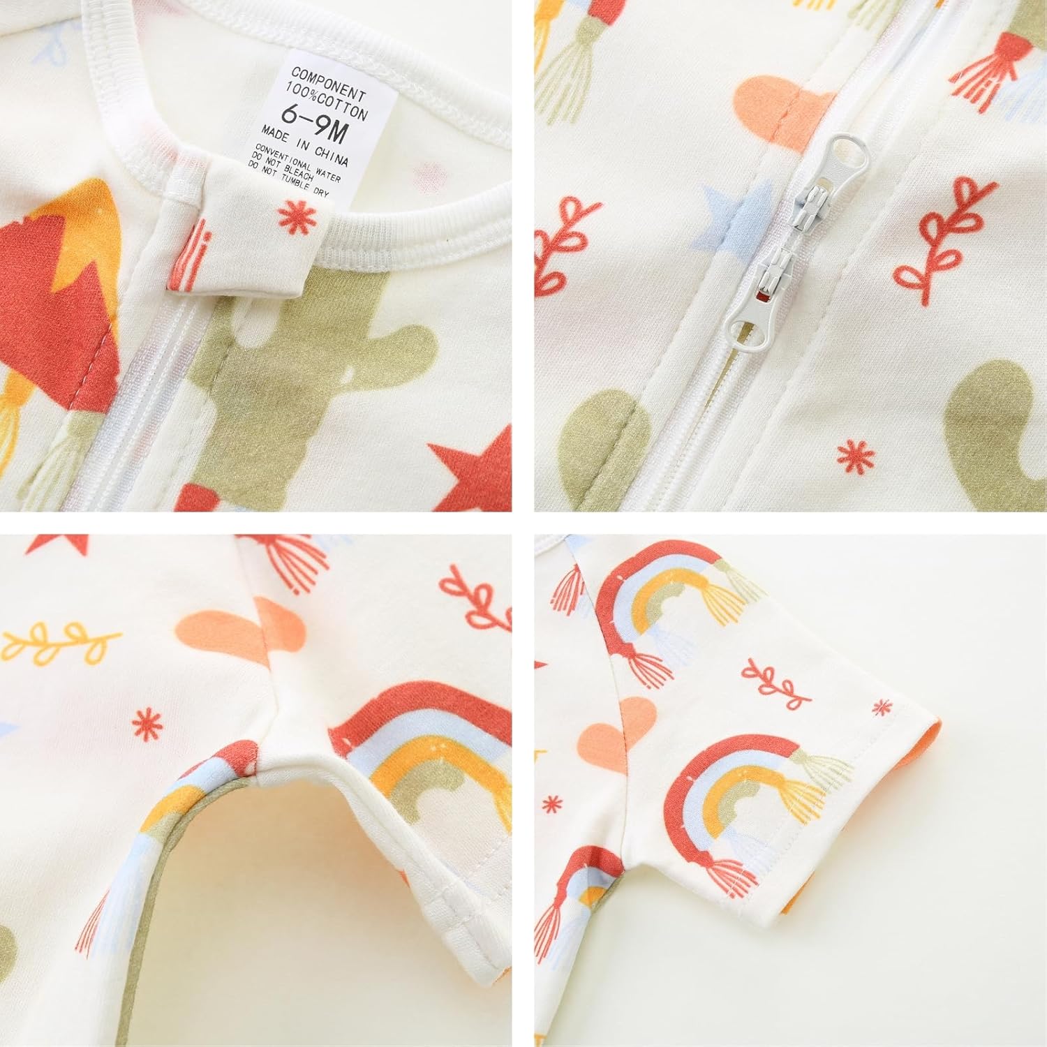 Bibimom Gender-Neutral Baby Romper