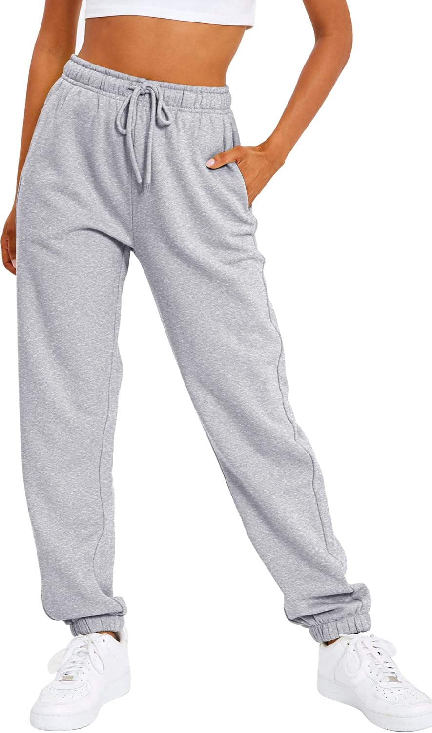 AUTOMET Womens Fleece Sweatpants