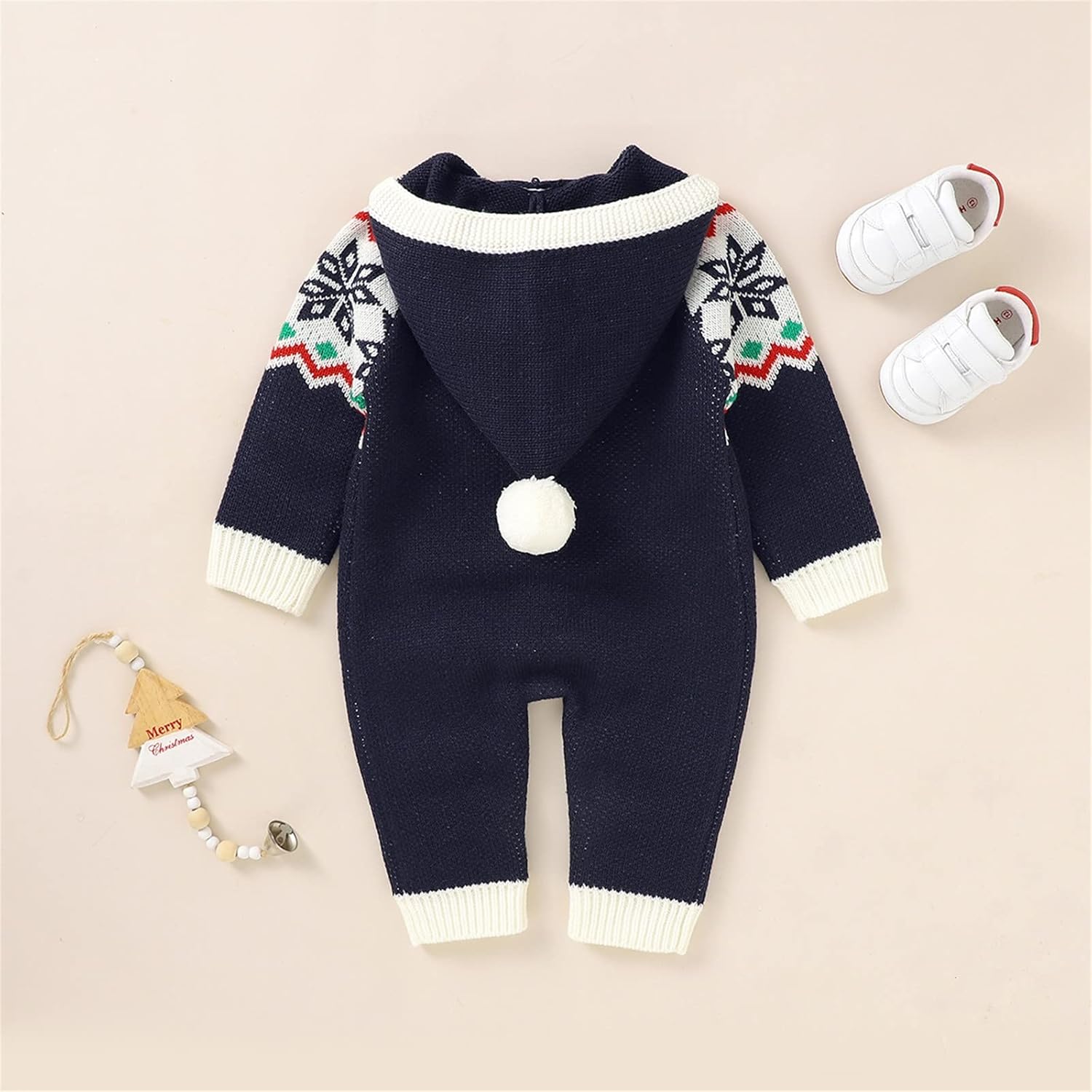 ToddlBy Christmas Sweater Romper