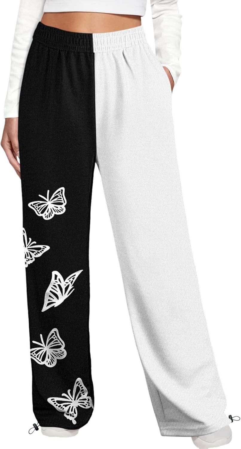 High Waist Casual Women sweatpants with Pockets