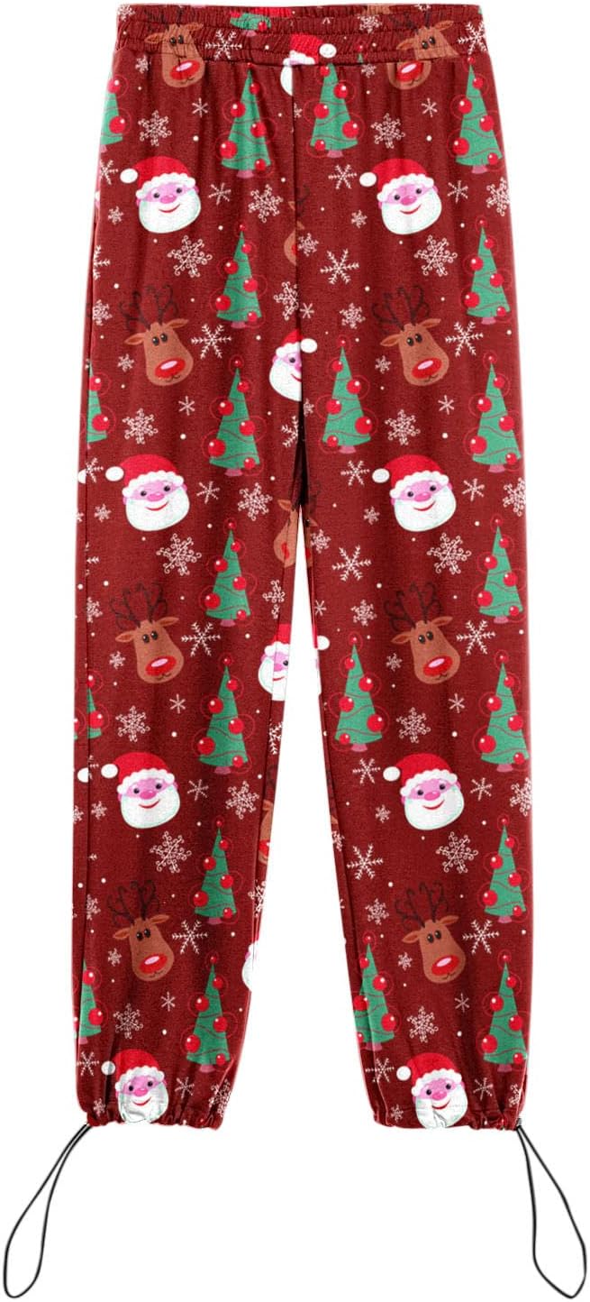 Christmas Pants for Women Grinch Sweatpants Pack of 3