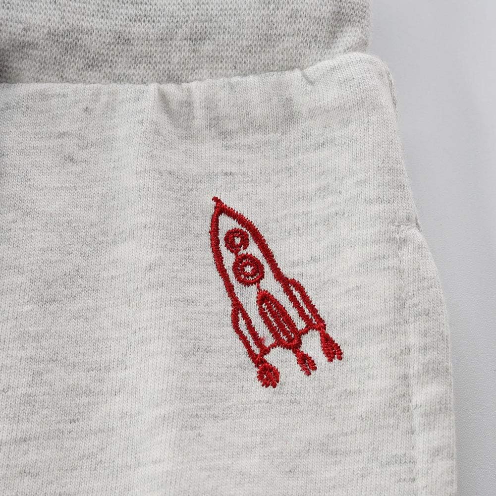 Teach Leanbh toddler cotton sweatpants with drawstring comfortable breathable