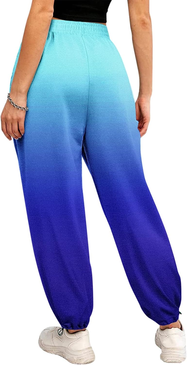 SDBRLD Womens High Waist Petite Sweatpants