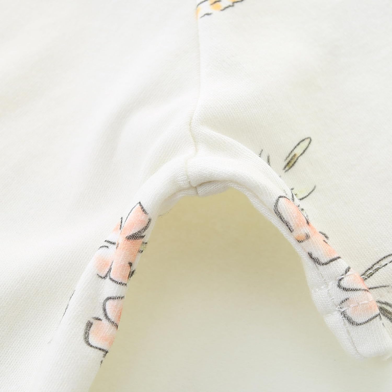 Double Zipper Cotton Romper for Baby Boys Girls Summer Outfit