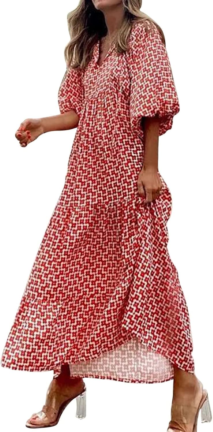 Sfascumop 2025 Trendy Casual Beach Dresses - Lightweight Sustainable and Stylish