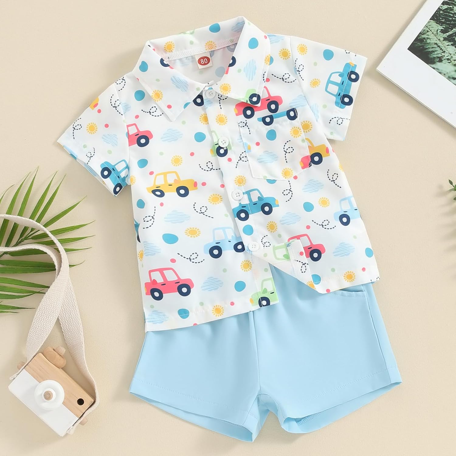 Adorable Baby Boy Hawaiian Outfit