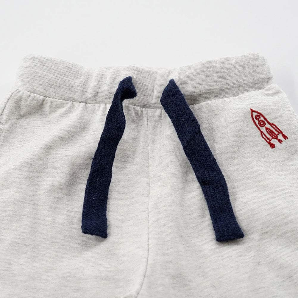 Teach Leanbh toddler cotton sweatpants with drawstring comfortable breathable
