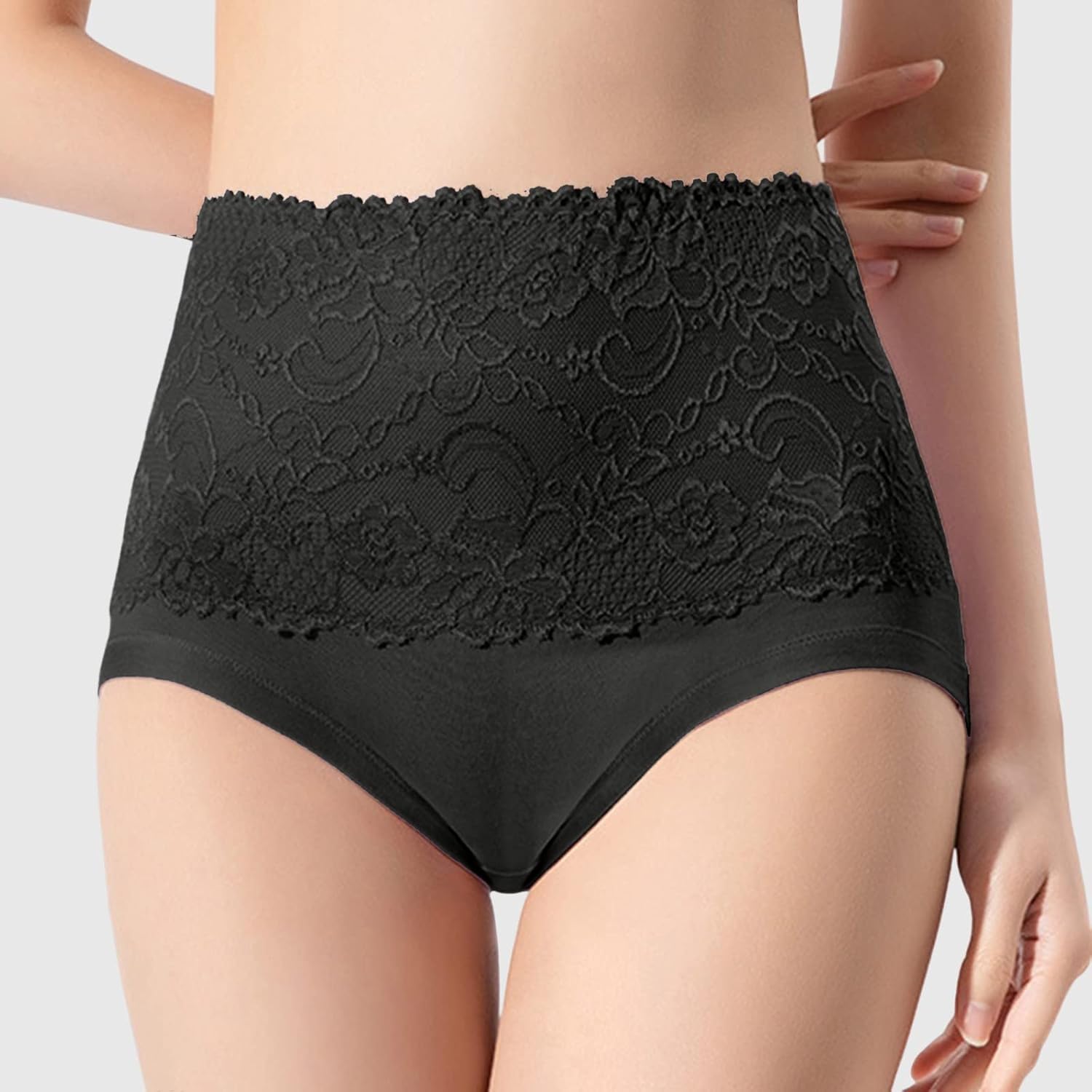 Feminine Lace Underwear High Waist Equivalent to Soft Comfort