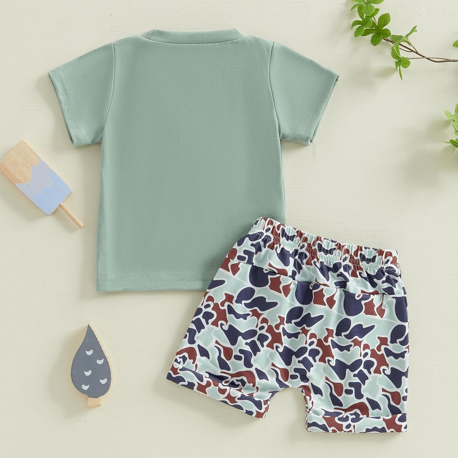 Mallard Duck Toddler Hunting Set Style Camo Shorts for Boys