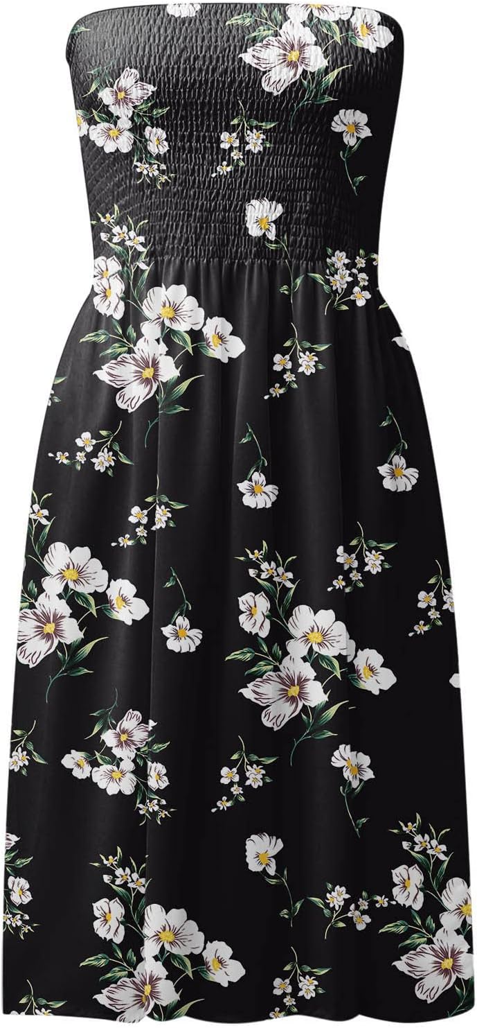 Trendy Boho Skim over Summer Dresses for Women