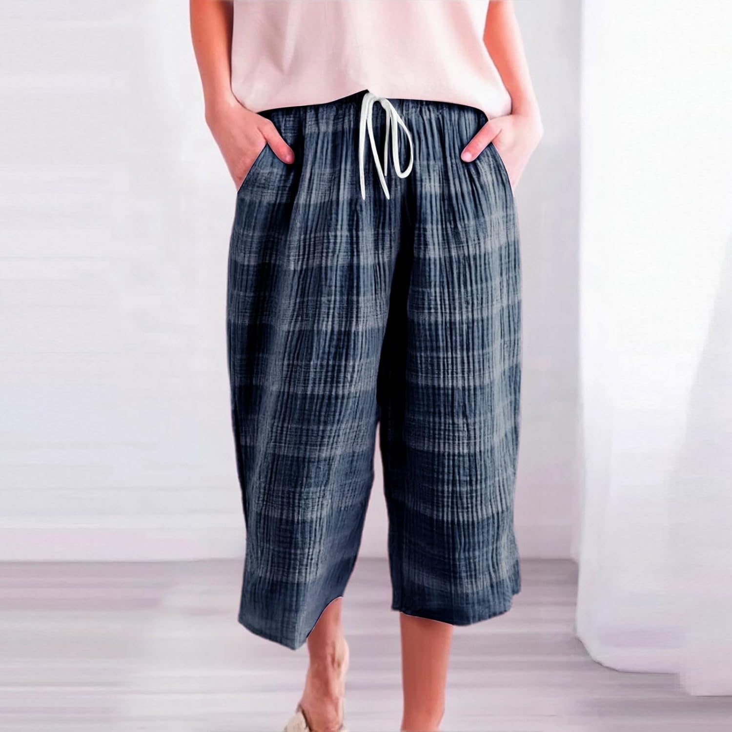 Sfascumop Womens Casual Trousers