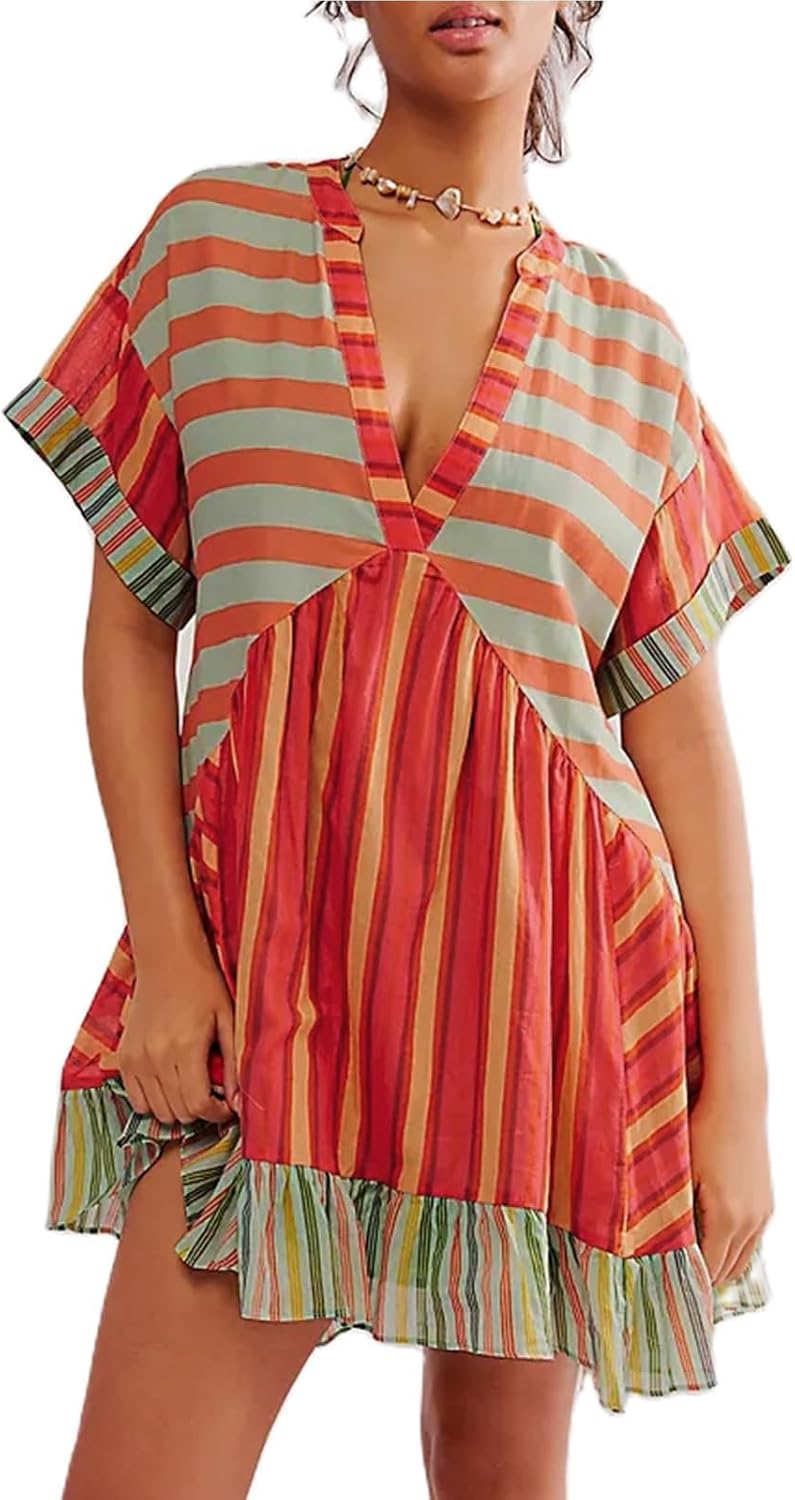 Bustling Boho Summer Dress