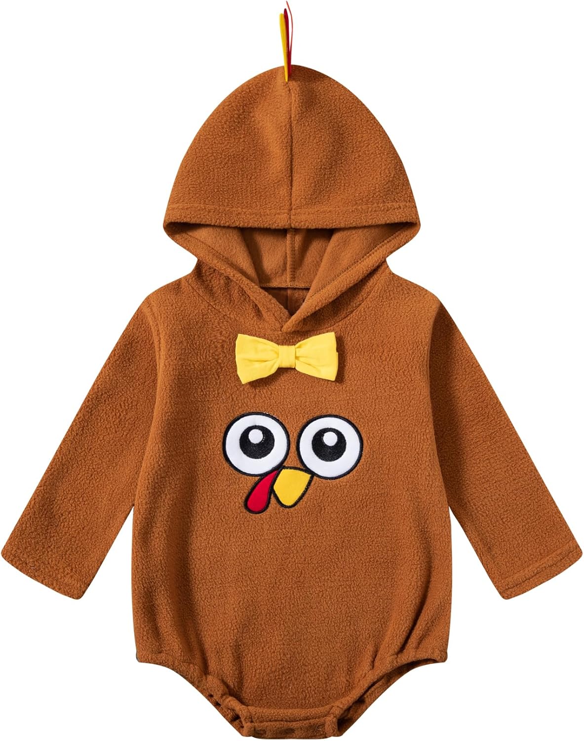 Thanksgiving Turkey Romper for Baby Boys Soft and Cozy