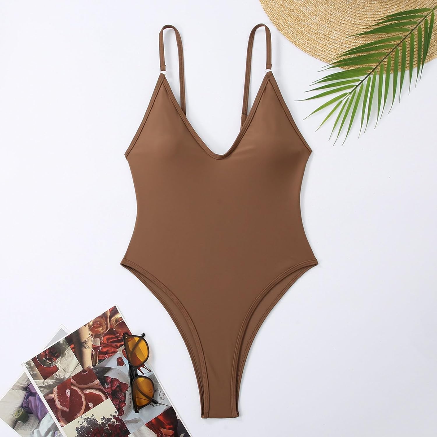 Breathe Easy Deep V Tummy Control Swimsuit
