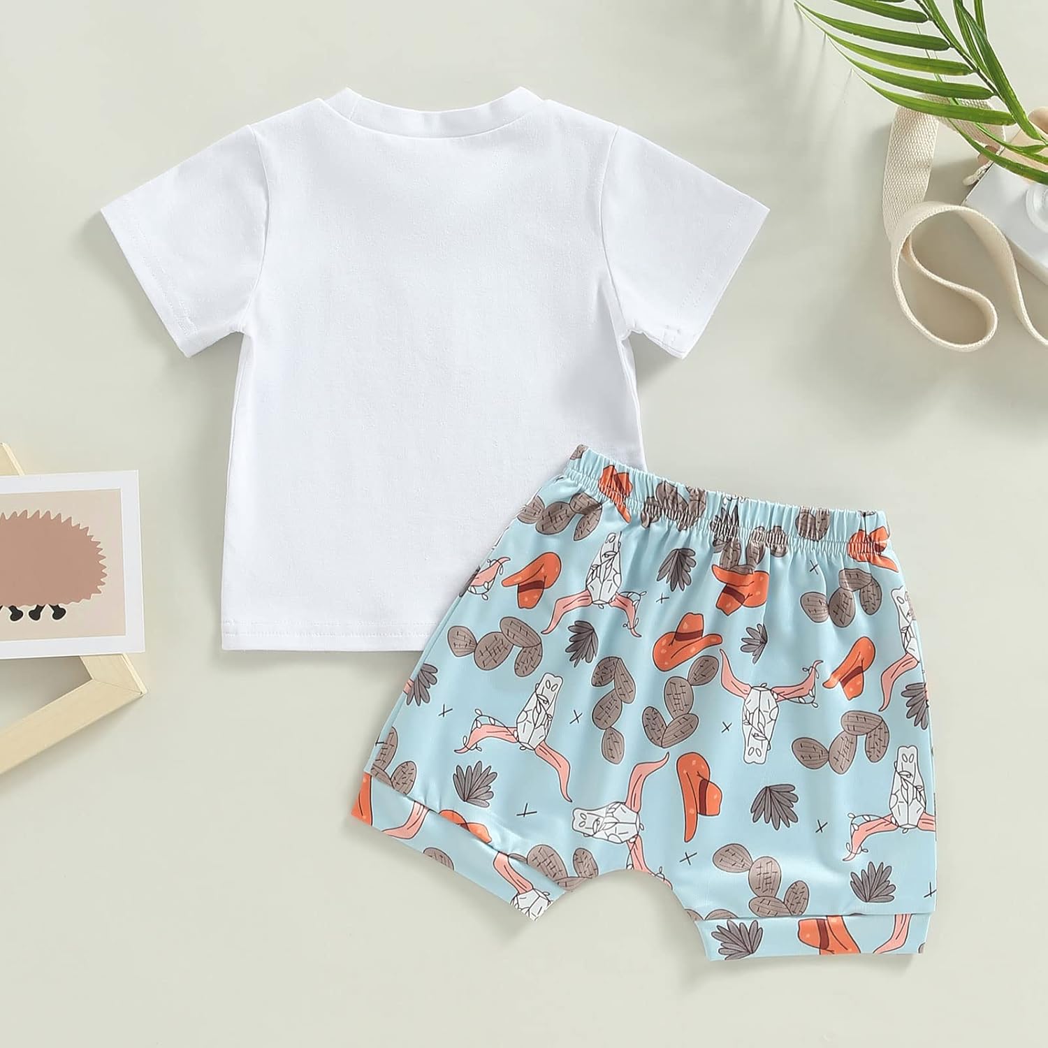 Dinosaur Letter Print Kids Toddler Set
