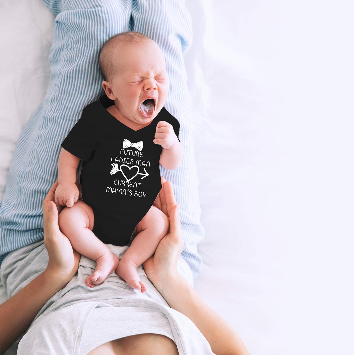 CBTwear Future Ladies Man Current Mamas Boy Bodysuit